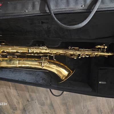 Conn  USQMC Baritone Saxophone 1017 - Brass image 5