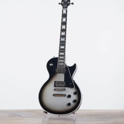 Gibson Modified shop custom Les Paul, Silverburst 2022. Purchased brand new from the MOD shop. Never Played!! Checkout YouTube Video in link! image 2