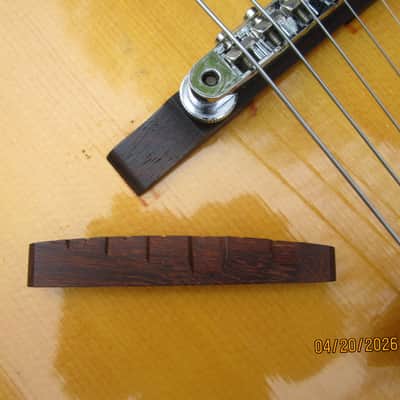 Epiphone Howard Roberts Standard Guitar, 1966, Blond Finish, Johnny Smith PU., Grey Case, Excellent Cond. image 10