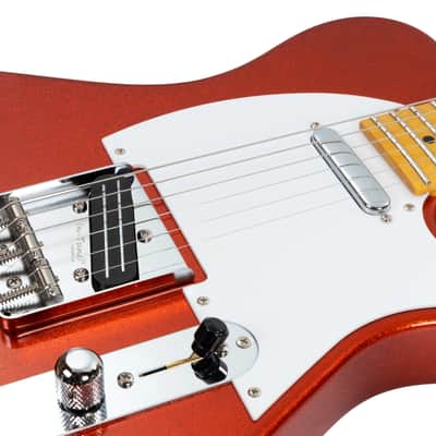 Vola Guitars Vasti V3 MC Orange Sparkle Gloss CLEARANCE SALE image 6