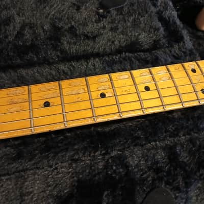 Rock N Roll Relics Blackmore NAMM Show Guitar 2015 - Shell Pink image 12