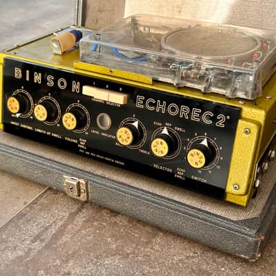 Binson Echorec 2 T7E Vintage Tube Delay Echo Gold image 16