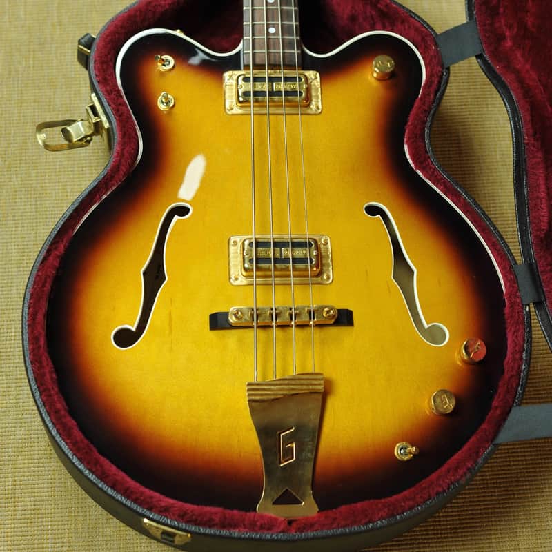 Gretsch '68 Broadkaster Reissue G6072-1968 Long Scale Hollow-Body Bass image 1