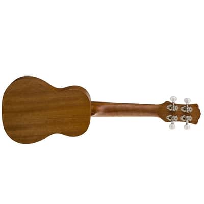 Luna Peace Love Etched 60's Design Ukulele image 3