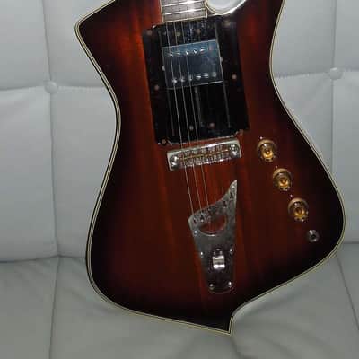 Rare Ibanez Iceman with sliding pickup 1976 Tobacco Sunburst image 1