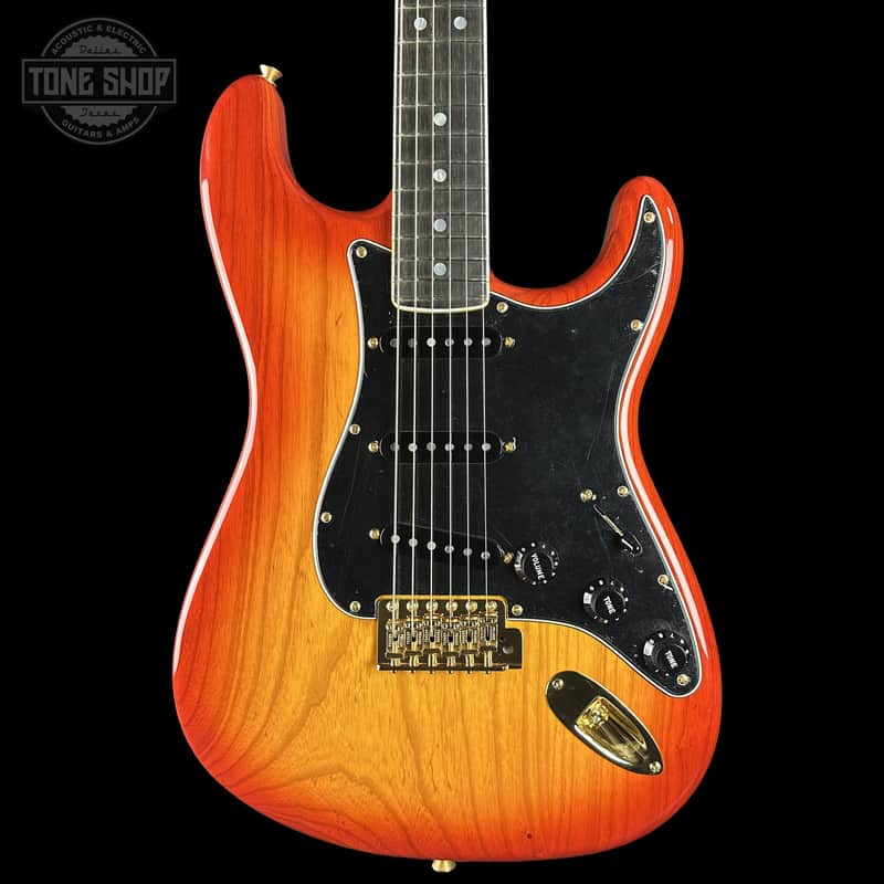 Fender Custom Shop American Custom Stratocaster NOS Ebony Fingerboard Sienna Sunburst w/case image 1
