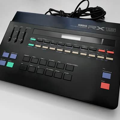 Yamaha RX15 Digital Rhythm Programmer 1980s - Black image 2
