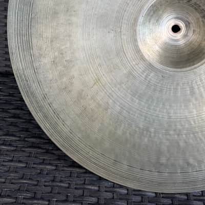 Vintage Zildjian Avedis 1950s Small Stamp B 20” Ride Cymbal image 8