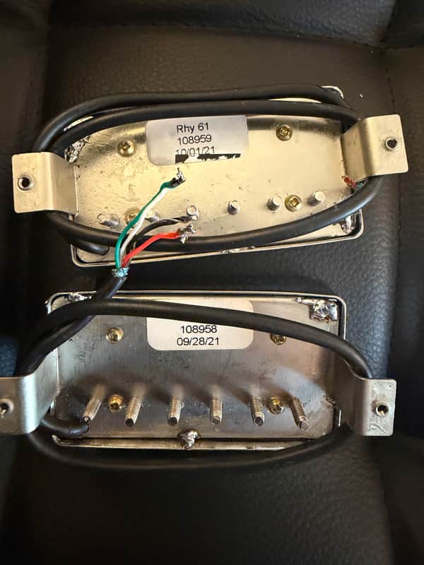 Gibson Burstbucker 61 set 2010+ - Nickel image 1
