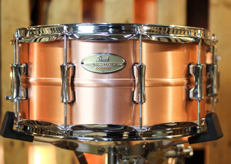 Pearl 14x6.5 Primal Copper Snare Drum - PSC1465C image 1