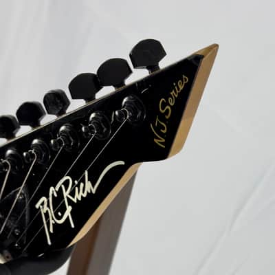 B.C. Rich STIII NJ Series Kahler Electric Guitar MIJ Japan 1980’s - Gloss Black image 8