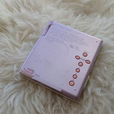 Working Barbie Pink Sony MZ-E520 MD minidisc player mdlp unit only image 3