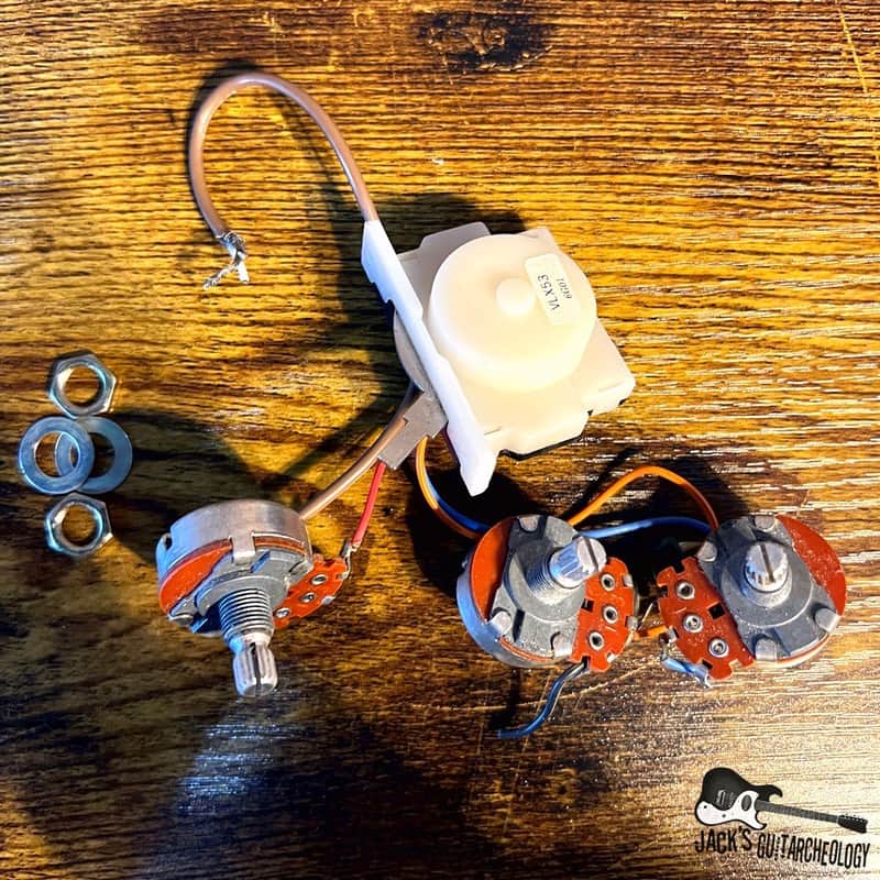 Ibanez Wiring Harness (1980s - Silver) image 1