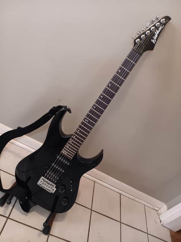 2001 Washburn WR-150 "Shredder" "Super-Strat" great shape image 1