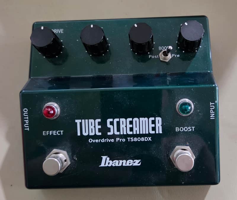 Ibanez TS808DX Tube Screamer Pro Deluxe Overdrive Pedal | Reverb