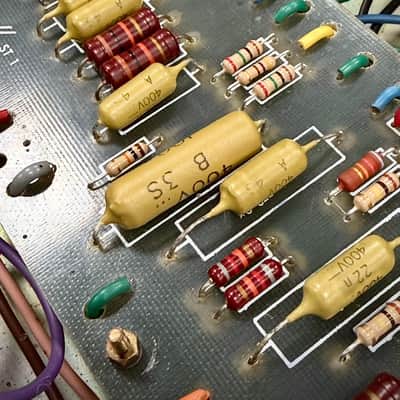 Marshall JMP 1987 2-Channel 50-Watt Guitar Amp Head - 1974 - Serviced image 12