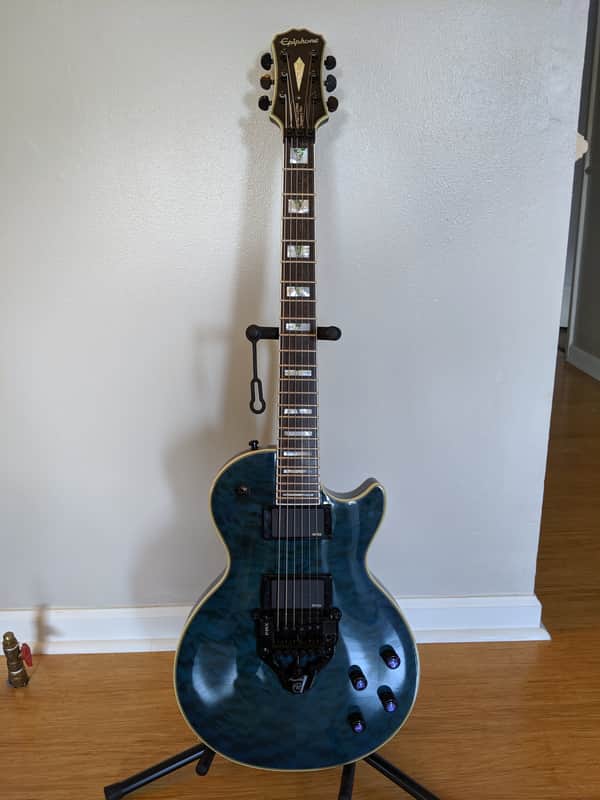ギター Epiphone LesPaul Prophecy Floyd Rose FRX Epiphone Prophecy Les Paul Custom EX Plus with FRX Floyd Rose and