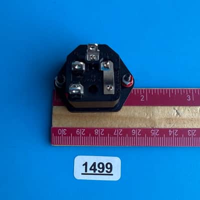 Fender Frontman 15R (PR493) Guitar Amp Part: Power Cord Input Socket w/Fuse image 8