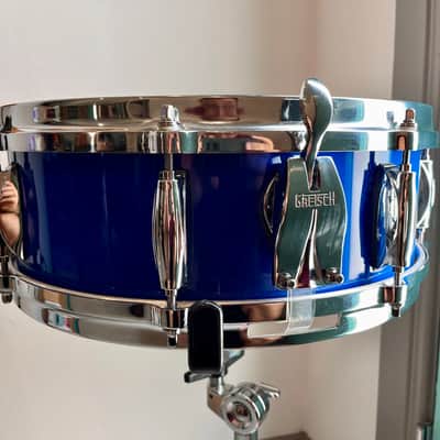 Gretsch GAS0514-VC Vinnie Colaiuta Signature 5x14" Snare Drum 2010s - Cobalt Blue image 6