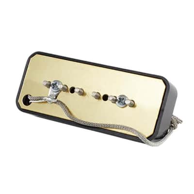 Gibson P-90 Alnico 5 2-Conductor Potted 8k Soapbar Pickup - Black image 3