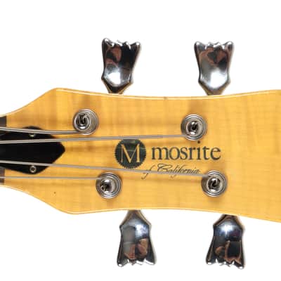 Vintage Mosrite 4x12 Double Neck Electric Bass & 12 String Guitar w/ OHSC Ink Blue Custom Order One of a Kind! image 9