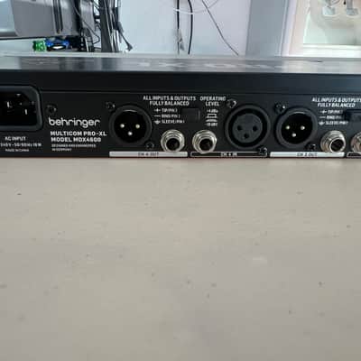 Behringer Multicom Pro-XL MDX4600 4-Channel Audio Interactive Dynamics Processor 2010s - Black / Silver image 3