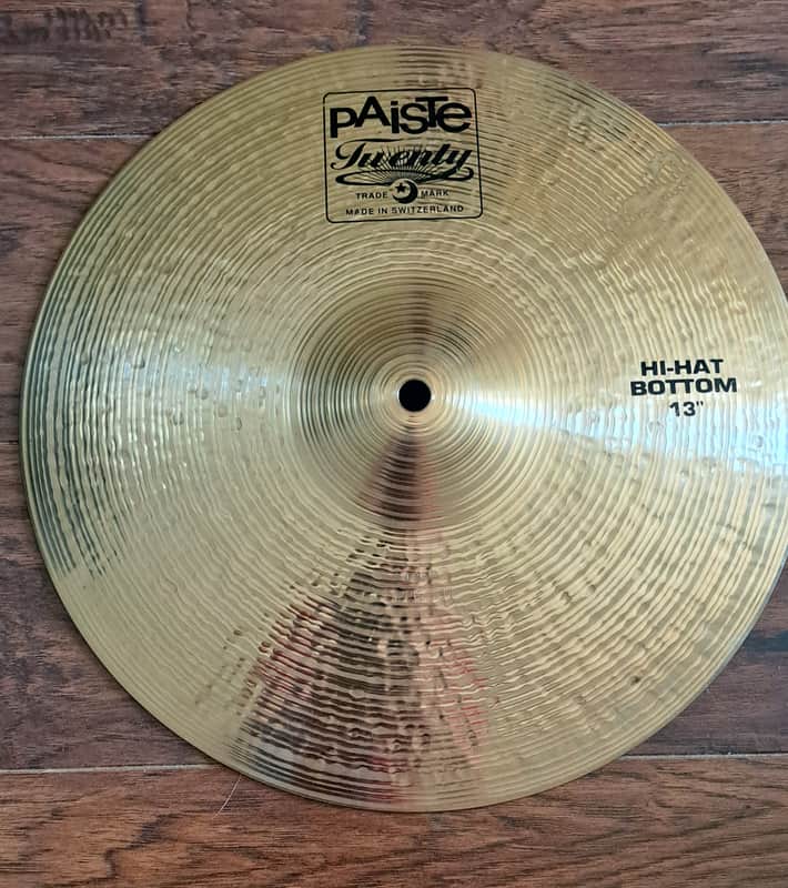 Paiste 13" Twenty Series Hi-Hat Cymbal (Bottom) 2007 - 2011 - brilliant image 1