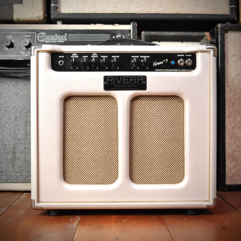 2000s Rivera Venus 3 15/7-Watt 1×12″ Guitar Combo Pearl White