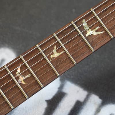2000 PRS Custom 22 10 Top Electric Guitar Blood Orange + OHSC image 9