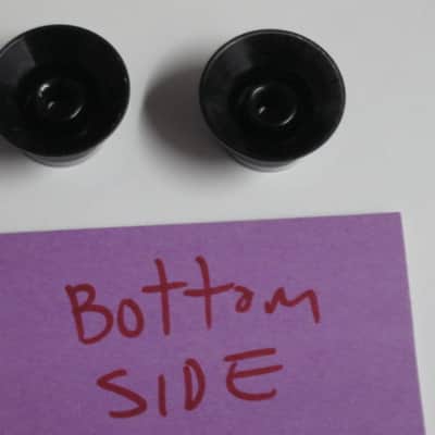 new open package (with packaging)  A+ genuine Gibson knobs: 1 VOLUME & 1 TONE PRMK-010, Top Hat with Silver Reflector (other 2 knobs NOT included) PRMK010 image 20