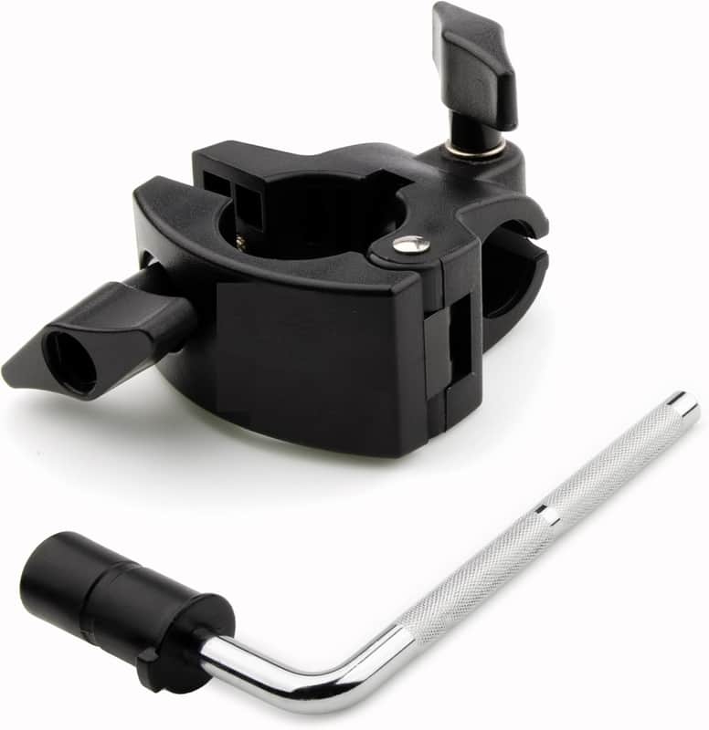 Electronic Drum 4-Way Clamp + L-Bracket Kit - 38mm to 22mm Adapter image 1