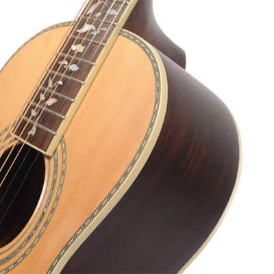 Washburn R320 SWRK Parlor Acoustic Guitar w/Case USED image 5