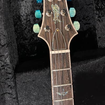 2024 Paul Reed Smith PRS McCarty 594 Private Stock 11482 One Piece Quilt Top Bahama Blue Dragons Breath image 7