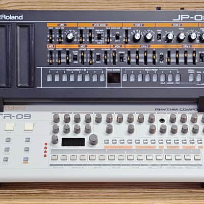 The Analog Source 2 Tier 3D Printed Desktop Mounting Stand For Roland Boutique Series TR-06 TR-08 TR-09 Drum Machine VP-03 Vocoder Synthesizer - USA Made image 5