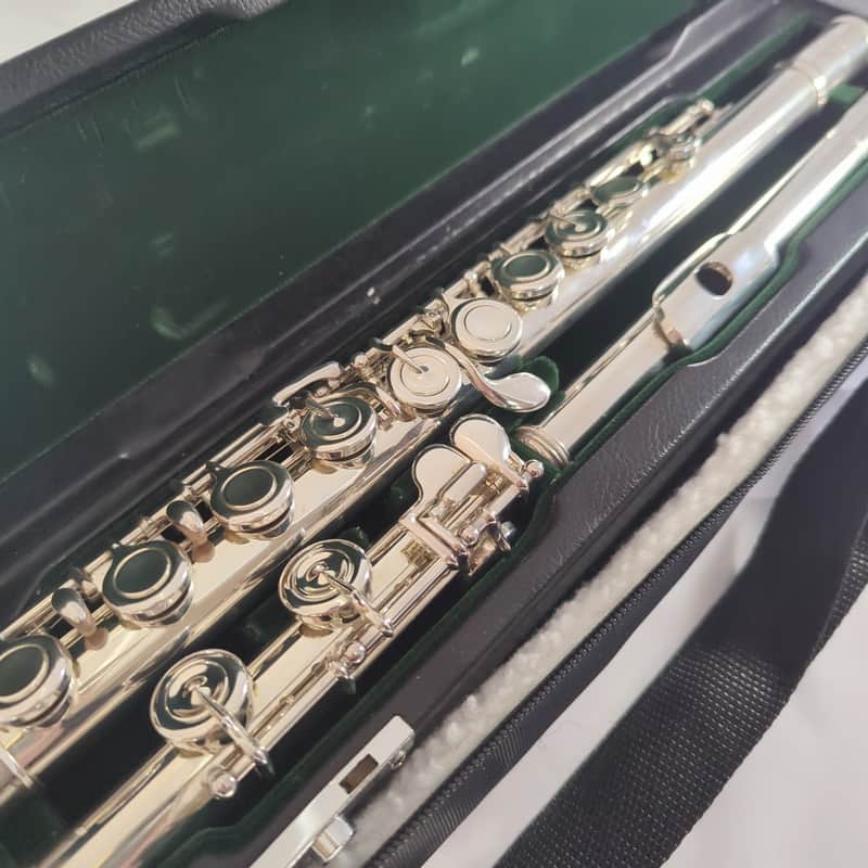Altus 907 semi-professional flute solid silver head image 1
