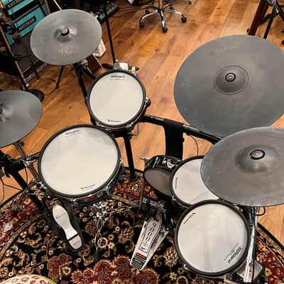 Roland TD-50 V-Drums Electronic Drum Kit w/ upgrades and extras included – Excellent Condition