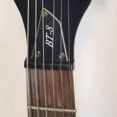 Washburn Vintage 1998 Maverick Series BT-8, Flame Maple Arch Top, Dual HB, Rosewood FB, Trans Red, w/HSC image 13