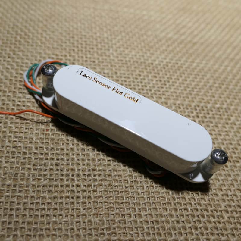 Genuine Lace Sensor Hot Gold Pickup Bridge White Same Day Shipping #DG11