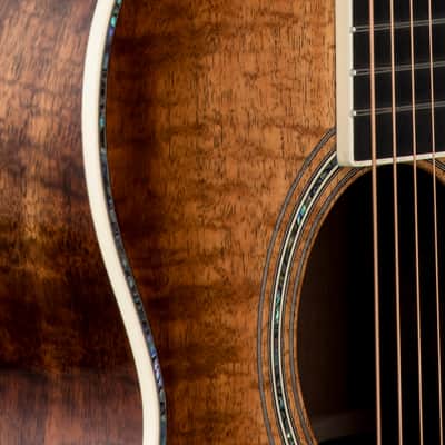 Martin Custom Shop OM-41 Style Exceptional Figured Koa Toasted Burst (Empire Music Spec) #32431 image 8