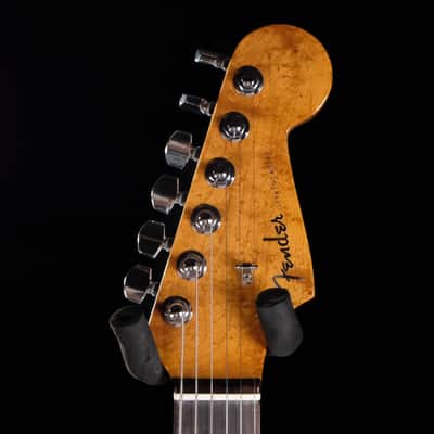 Used Fender American Custom Shop Stratocaster Electric Guitar - Aged White Blonde image 6