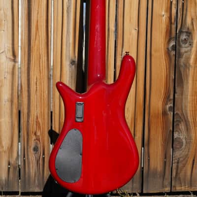 Spector Euro 5 LX Maple Fingerboard – Black Cherry Gloss 5-String Electric Bass Guitar image 12