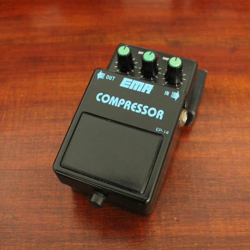 EMA EP-14 Compressor 1990s Korea effects pedal Boss clone image 1