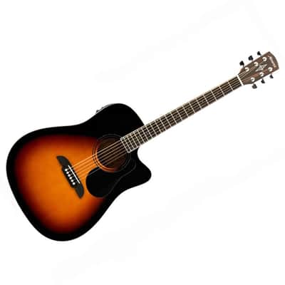 ALVAREZ - RD26CESB Regent 26 Series Dreadnought Electric  Sunburst Finish image 2