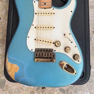 Fender The Strat with Maple Fretboard 1981 - Lake Placid Blue image 1