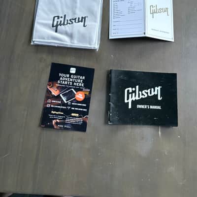 Gibson Manual Cloth Warranty Checklist Case Candy Les Paul SG Explorer Flying V 2022-present image 3