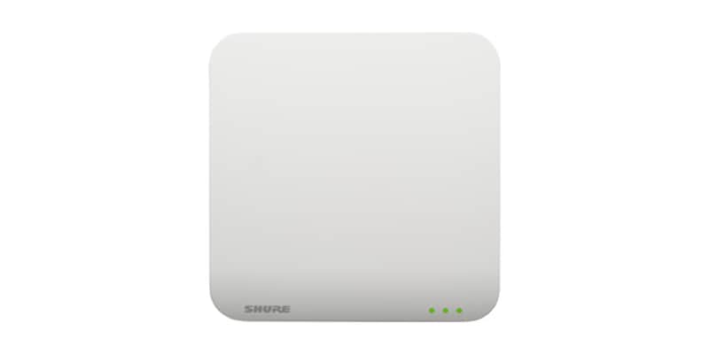 Shure MXWAPT2 Wireless 2-Channel Access Point Transceiver (Band Z10) 2022 - Present - White image 1