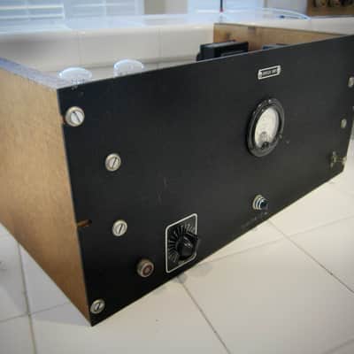 Western Electric Tube Vintage Amp Mono Power Amp Super Rare (2) Raytheon 2A3s Circa-1940s-Black Face Wooden Sides image 3