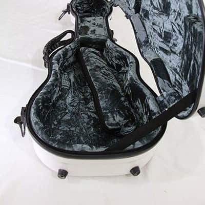 PukanaLa Model FG-C-SL Silver Concert Ukulele Fiberglass Hardshell Case image 4