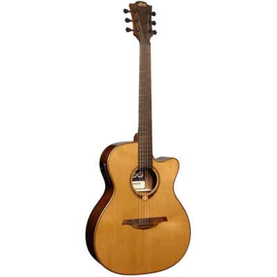 Lâg T118ASCE Auditorium slim cutaway electro image 1