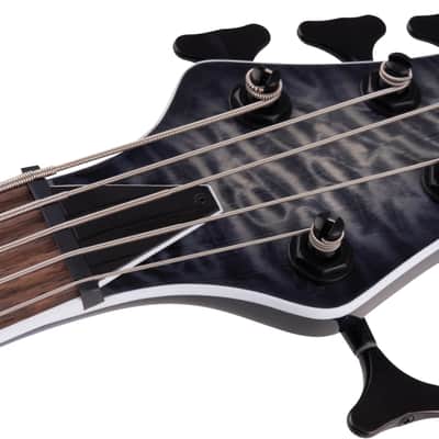 Jackson X Series Spectra Bass SBXQ V, 5 String Bass Transparent Black Burst image 3